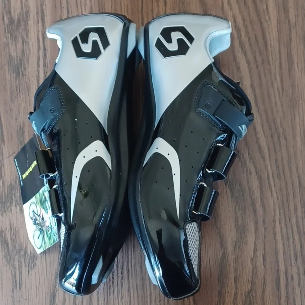 SIDEBIKE Men's Size 9 Bicycle Binding Shoes Road Bike Cycling Shoes, NWT